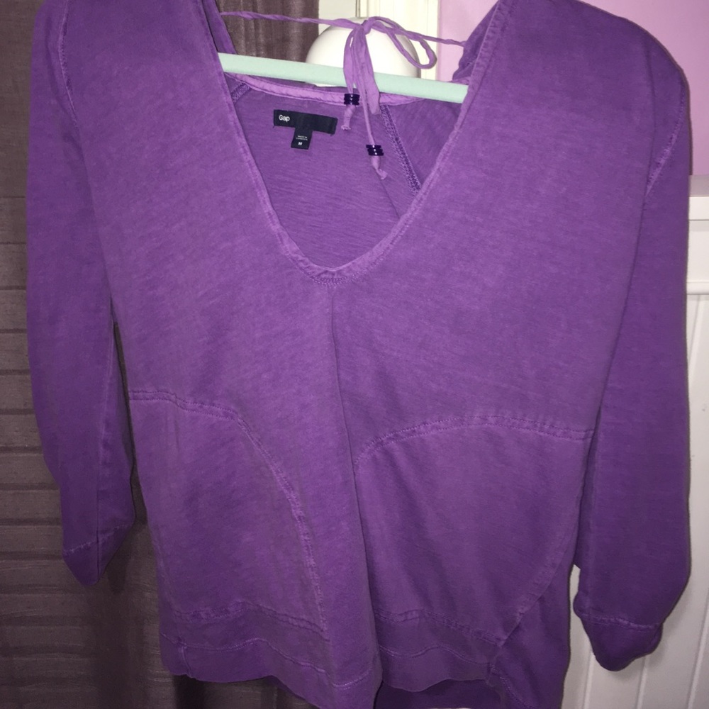 GAP PURPLE HOODIE